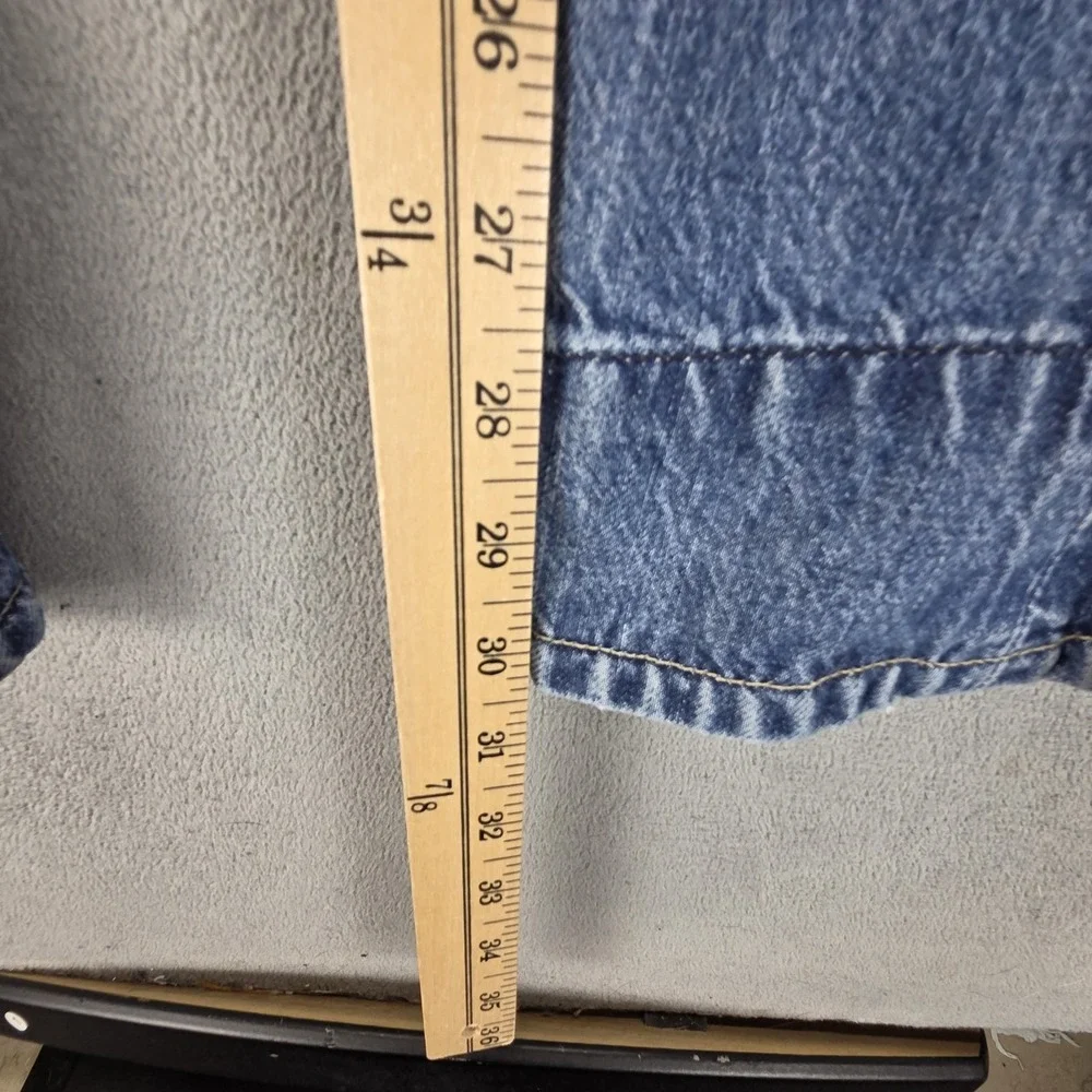 Vintage Levis Engineered Jeans Mens Blue Twisted Button Fly Fits 30x30
